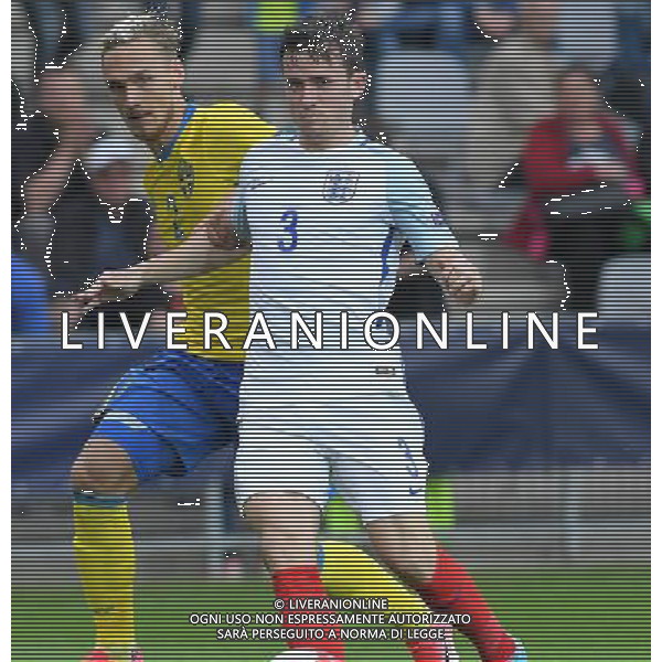 UEFA Campionato Europeo Under 21 Polonia 2017 Gruppo A Kielce (Polonia) - 16.06.2017 Svezia-Inghilterra Nella Foto:ben chilwell - linus wahlqvist /Ph.Vitez-Ag. Aldo Liverani