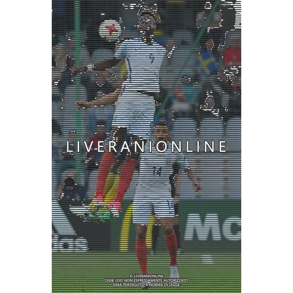 UEFA Campionato Europeo Under 21 Polonia 2017 Gruppo A Kielce (Polonia) - 16.06.2017 Svezia-Inghilterra Nella Foto:tammy abraham - melker hellberg /Ph.Vitez-Ag. Aldo Liverani