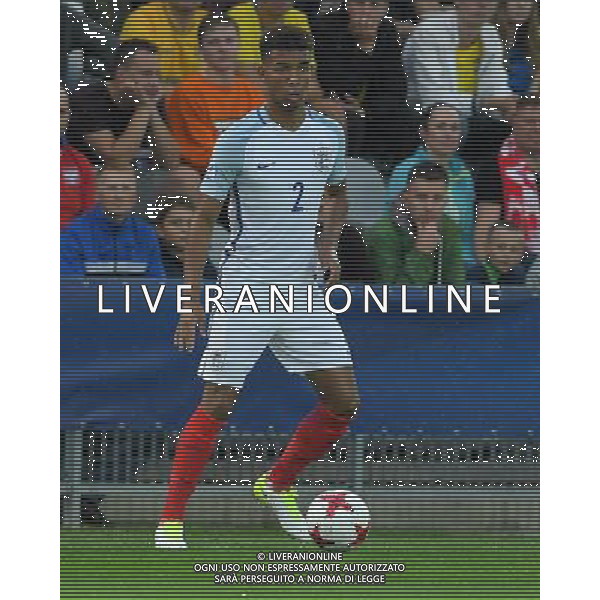 UEFA Campionato Europeo Under 21 Polonia 2017 Gruppo A Kielce (Polonia) - 16.06.2017 Svezia-Inghilterra Nella Foto:Mason Holgate /Ph.Vitez-Ag. Aldo Liverani