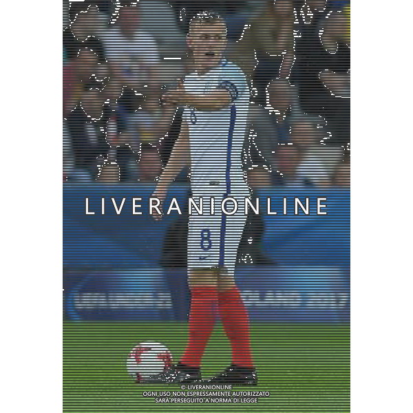 UEFA Campionato Europeo Under 21 Polonia 2017 Gruppo A Kielce (Polonia) - 16.06.2017 Svezia-Inghilterra Nella Foto:James Ward-Prowse /Ph.Vitez-Ag. Aldo Liverani