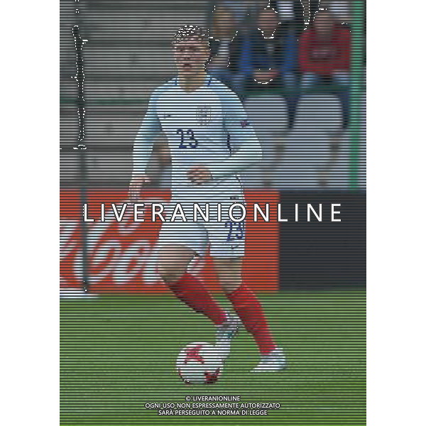 UEFA Campionato Europeo Under 21 Polonia 2017 Gruppo A Kielce (Polonia) - 16.06.2017 Svezia-Inghilterra Nella Foto:Alfie Mawson /Ph.Vitez-Ag. Aldo Liverani