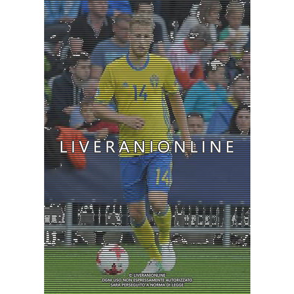 UEFA Campionato Europeo Under 21 Polonia 2017 Gruppo A Kielce (Polonia) - 16.06.2017 Svezia-Inghilterra Nella Foto:Filip Dagerstal /Ph.Vitez-Ag. Aldo Liverani