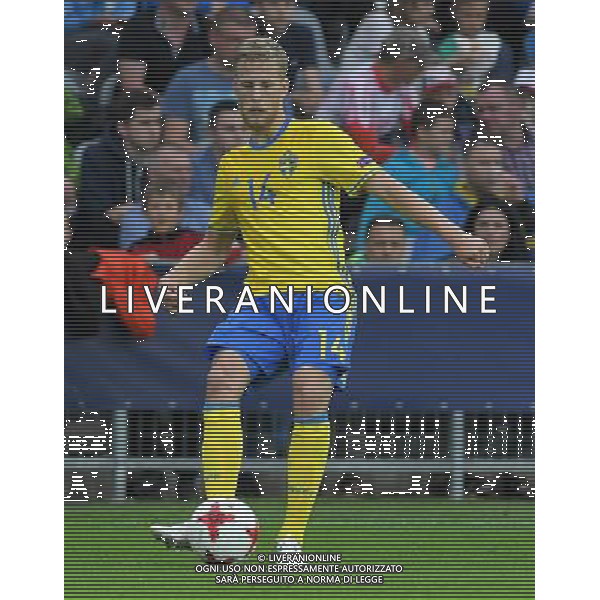 UEFA Campionato Europeo Under 21 Polonia 2017 Gruppo A Kielce (Polonia) - 16.06.2017 Svezia-Inghilterra Nella Foto:Filip Dagerstal /Ph.Vitez-Ag. Aldo Liverani