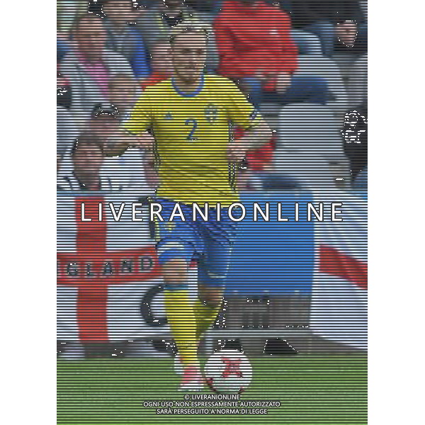 UEFA Campionato Europeo Under 21 Polonia 2017 Gruppo A Kielce (Polonia) - 16.06.2017 Svezia-Inghilterra Nella Foto:Linus Wahlqvist /Ph.Vitez-Ag. Aldo Liverani