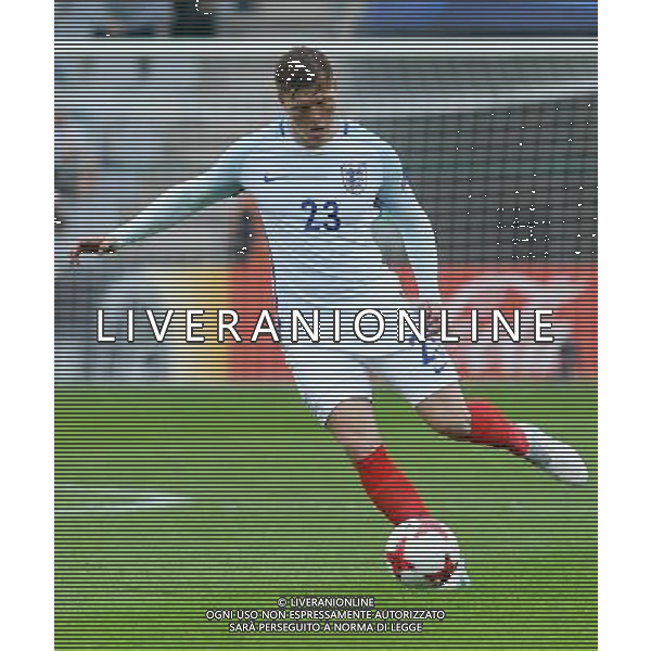 UEFA Campionato Europeo Under 21 Polonia 2017 Gruppo A Kielce (Polonia) - 16.06.2017 Svezia-Inghilterra Nella Foto:Alfie Mawson /Ph.Vitez-Ag. Aldo Liverani
