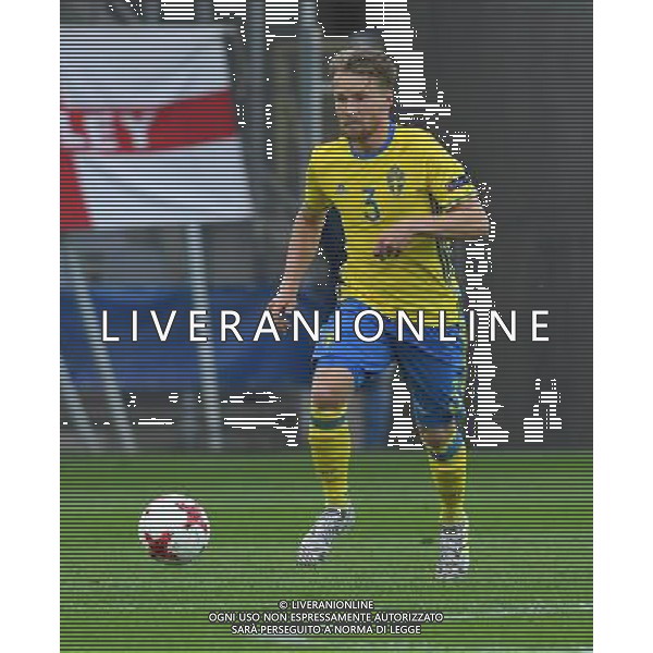 UEFA Campionato Europeo Under 21 Polonia 2017 Gruppo A Kielce (Polonia) - 16.06.2017 Svezia-Inghilterra Nella Foto:Jacob Larsson /Ph.Vitez-Ag. Aldo Liverani