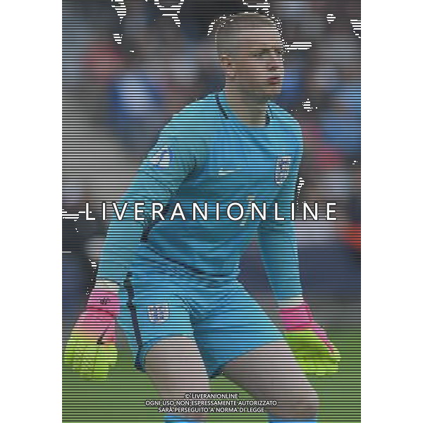 UEFA Campionato Europeo Under 21 Polonia 2017 Gruppo A Kielce (Polonia) - 16.06.2017 Svezia-Inghilterra Nella Foto:Jordan Pickford /Ph.Vitez-Ag. Aldo Liverani