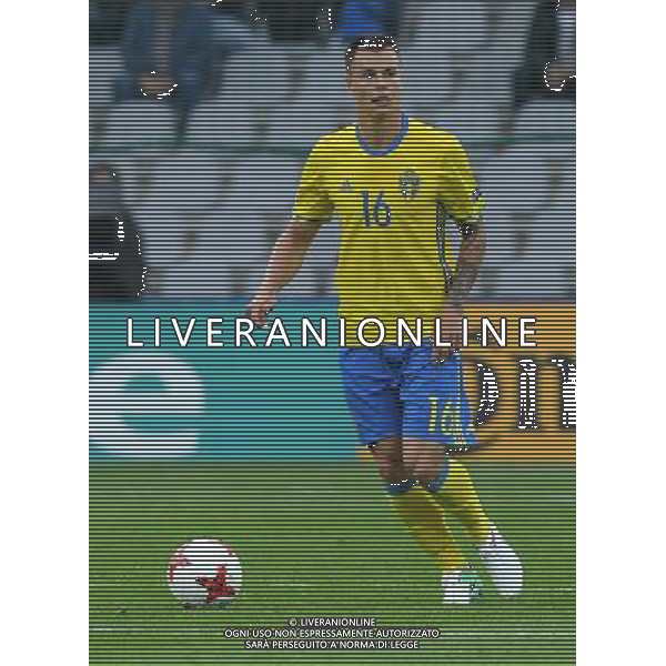 UEFA Campionato Europeo Under 21 Polonia 2017 Gruppo A Kielce (Polonia) - 16.06.2017 Svezia-Inghilterra Nella Foto:Melker Hallberg /Ph.Vitez-Ag. Aldo Liverani