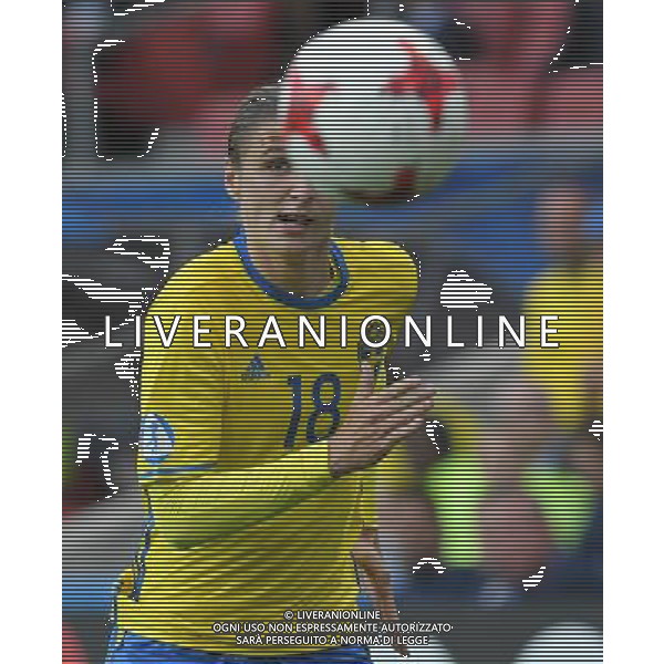 UEFA Campionato Europeo Under 21 Polonia 2017 Gruppo A Kielce (Polonia) - 16.06.2017 Svezia-Inghilterra Nella Foto:Pawel Cibicki /Ph.Vitez-Ag. Aldo Liverani