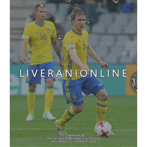 UEFA Campionato Europeo Under 21 Polonia 2017 Gruppo A Kielce (Polonia) - 16.06.2017 Svezia-Inghilterra Nella Foto:Simon Tibbling /Ph.Vitez-Ag. Aldo Liverani