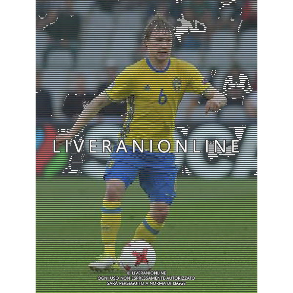 UEFA Campionato Europeo Under 21 Polonia 2017 Gruppo A Kielce (Polonia) - 16.06.2017 Svezia-Inghilterra Nella Foto:Simon Tibbling /Ph.Vitez-Ag. Aldo Liverani