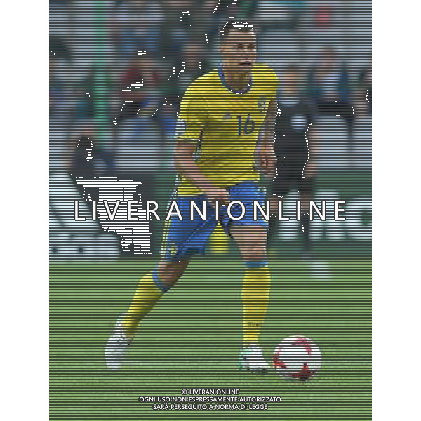 UEFA Campionato Europeo Under 21 Polonia 2017 Gruppo A Kielce (Polonia) - 16.06.2017 Svezia-Inghilterra Nella Foto:Melker Hallberg /Ph.Vitez-Ag. Aldo Liverani