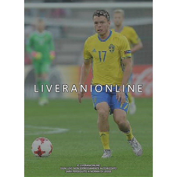 UEFA Campionato Europeo Under 21 Polonia 2017 Gruppo A Kielce (Polonia) - 16.06.2017 Svezia-Inghilterra Nella Foto:Kerim Mrabti /Ph.Vitez-Ag. Aldo Liverani