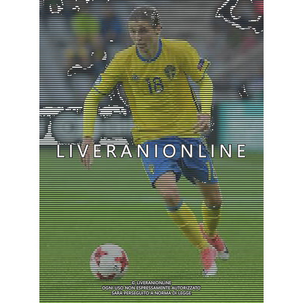 UEFA Campionato Europeo Under 21 Polonia 2017 Gruppo A Kielce (Polonia) - 16.06.2017 Svezia-Inghilterra Nella Foto:Pawel Cibicki /Ph.Vitez-Ag. Aldo Liverani