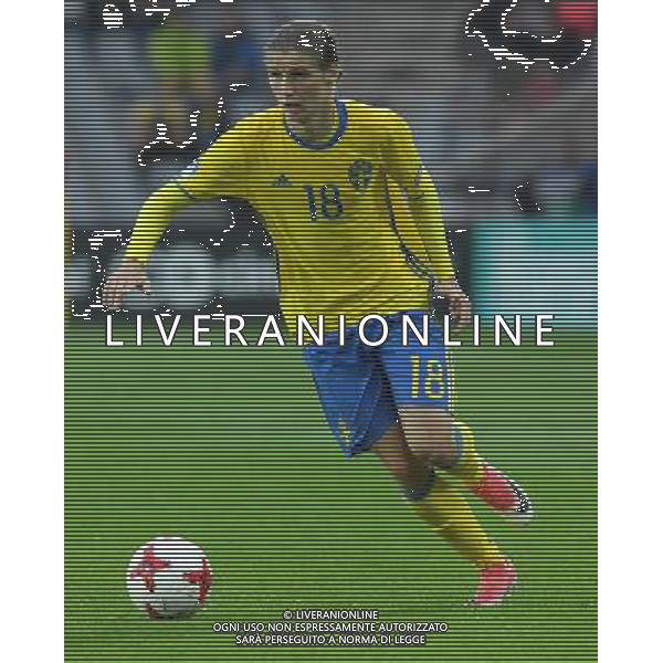 UEFA Campionato Europeo Under 21 Polonia 2017 Gruppo A Kielce (Polonia) - 16.06.2017 Svezia-Inghilterra Nella Foto:Pawel Cibicki /Ph.Vitez-Ag. Aldo Liverani