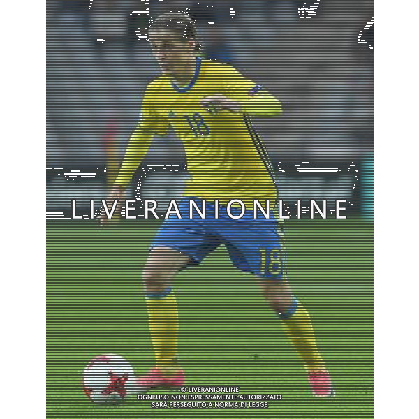 UEFA Campionato Europeo Under 21 Polonia 2017 Gruppo A Kielce (Polonia) - 16.06.2017 Svezia-Inghilterra Nella Foto:Pawel Cibicki /Ph.Vitez-Ag. Aldo Liverani