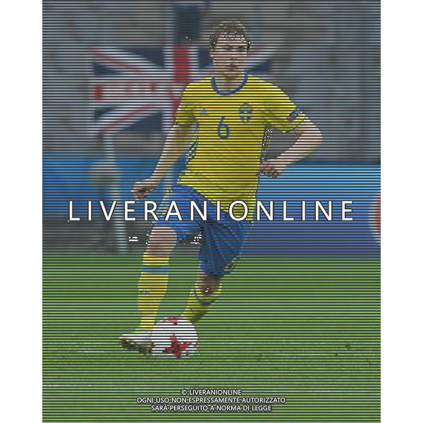 UEFA Campionato Europeo Under 21 Polonia 2017 Gruppo A Kielce (Polonia) - 16.06.2017 Svezia-Inghilterra Nella Foto:Simon Tibbling /Ph.Vitez-Ag. Aldo Liverani