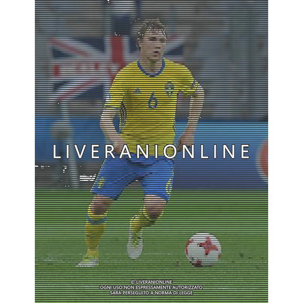 UEFA Campionato Europeo Under 21 Polonia 2017 Gruppo A Kielce (Polonia) - 16.06.2017 Svezia-Inghilterra Nella Foto:Simon Tibbling /Ph.Vitez-Ag. Aldo Liverani