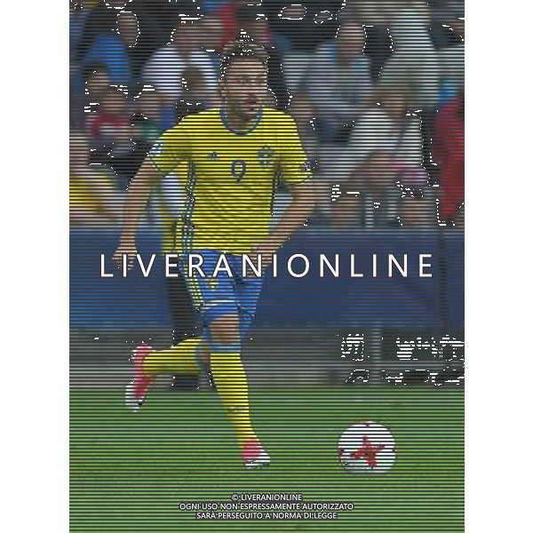 UEFA Campionato Europeo Under 21 Polonia 2017 Gruppo A Kielce (Polonia) - 16.06.2017 Svezia-Inghilterra Nella Foto:Muamer Tankovic /Ph.Vitez-Ag. Aldo Liverani