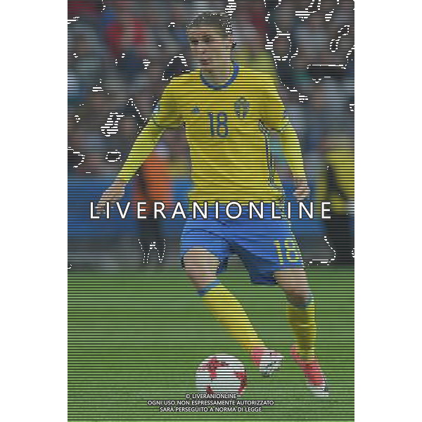 UEFA Campionato Europeo Under 21 Polonia 2017 Gruppo A Kielce (Polonia) - 16.06.2017 Svezia-Inghilterra Nella Foto:Pawel Cibicki /Ph.Vitez-Ag. Aldo Liverani