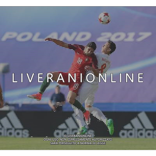 UEFA Campionato Europeo Under 21 Polonia 2017 Gruppo B Bydgoszcz (Polonia) - 17.06.2017 Portogallo-Serbia Nella Foto:goncalo guedes - nemanja maksimovic /Ph.Vitez-Ag. Aldo Liverani