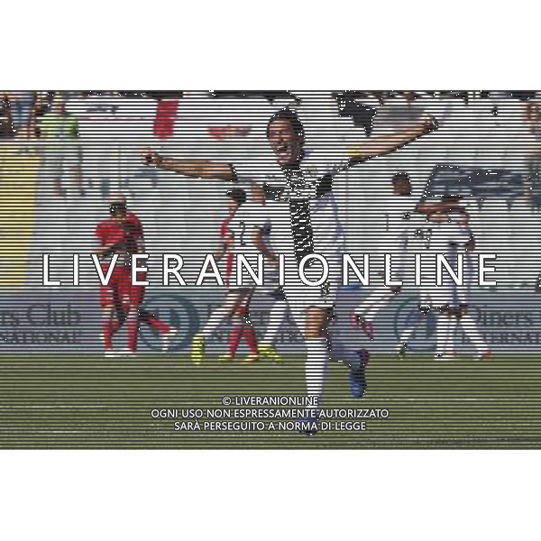 Parma - Alessandria Finale Play Off Lega Pro 17/06/2017 nella foto: ALESSANDRO LUCARELLI esultanza Â©Claudio Zamagni/Agenzia Aldo Liverani / AGENZIA ALDO LIVERANI SAS - Parma - Alessandria partita Finale Play Off Lega Pro a Firenze 17/06/2017
