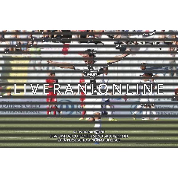 Parma - Alessandria Finale Play Off Lega Pro 17/06/2017 nella foto: ALESSANDRO LUCARELLI esultanza Â©Claudio Zamagni/Agenzia Aldo Liverani / AGENZIA ALDO LIVERANI SAS - Parma - Alessandria partita Finale Play Off Lega Pro a Firenze 17/06/2017