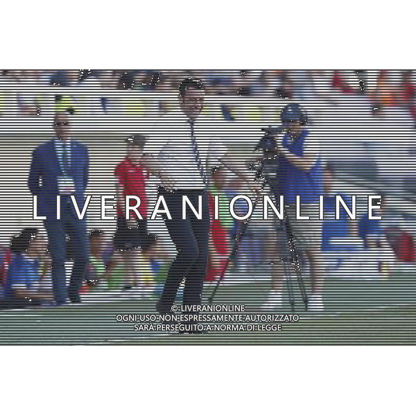 Parma - Alessandria Finale Play Off Lega Pro 17/06/2017 nella foto: esultanza di ROBERTO D\'AVERSA ALLENATORE ©Claudio Zamagni/Agenzia Aldo Liverani / AGENZIA ALDO LIVERANI SAS - Parma - Alessandria partita Finale Play Off Lega Pro a Firenze 17/06/2017
