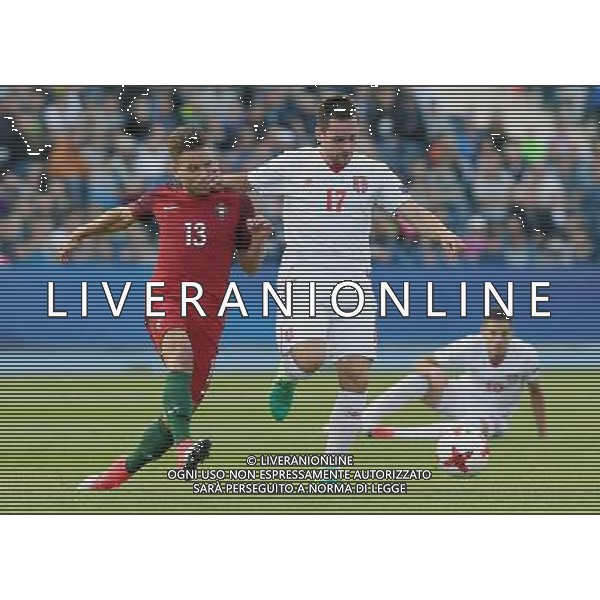 UEFA Campionato Europeo Under 21 Polonia 2017 Gruppo B Bydgoszcz (Polonia) - 17.06.2017 Portogallo-Serbia Nella Foto:andrija zivkovic - kevin rodrigues /Ph.Vitez-Ag. Aldo Liverani