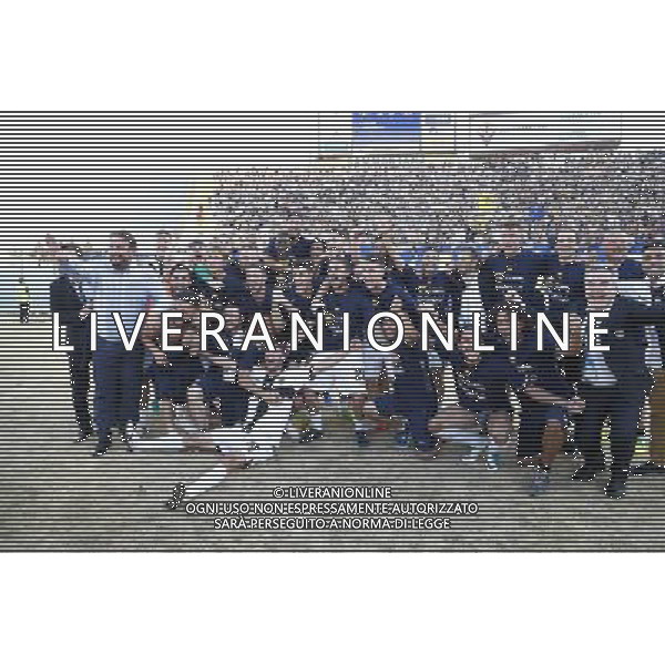 Parma - Alessandria Finale Play Off Lega Pro 17/06/2017 nella foto: esultanza del parma per la promozione in serie B Â©Claudio Zamagni/Agenzia Aldo Liverani / AGENZIA ALDO LIVERANI SAS - Parma - Alessandria partita Finale Play Off Lega Pro a Firenze 17/06/2017