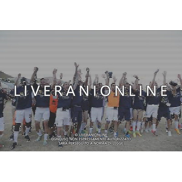 Parma - Alessandria Finale Play Off Lega Pro 17/06/2017 nella foto: esultanza del parma per la promozione in serie B Â©Claudio Zamagni/Agenzia Aldo Liverani / AGENZIA ALDO LIVERANI SAS - Parma - Alessandria partita Finale Play Off Lega Pro a Firenze 17/06/2017