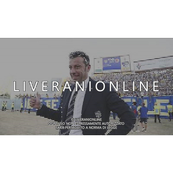 Parma - Alessandria Finale Play Off Lega Pro 17/06/2017 nella foto: esultanza ROBERTO Dâ€™AVERSA ALLENATOREdel parma per la promozione in serie B Â©Claudio Zamagni/Agenzia Aldo Liverani / AGENZIA ALDO LIVERANI SAS - Parma - Alessandria partita Finale Play Off Lega Pro a Firenze 17/06/2017