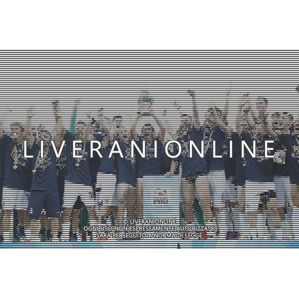Parma - Alessandria Finale Play Off Lega Pro 17/06/2017 nella foto: esultanza del parma per la promozione in serie B Â©Claudio Zamagni/Agenzia Aldo Liverani / AGENZIA ALDO LIVERANI SAS - Parma - Alessandria partita Finale Play Off Lega Pro a Firenze 17/06/2017