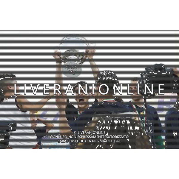 Parma - Alessandria Finale Play Off Lega Pro 17/06/2017 nella foto: esultanza del parma per la promozione in serie B Â©Claudio Zamagni/Agenzia Aldo Liverani 