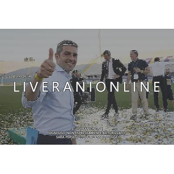 Parma - Alessandria Finale Play Off Lega Pro 17/06/2017 nella foto: il sindaco di parma pizzarotti Â©Claudio Zamagni/Agenzia Aldo Liverani 