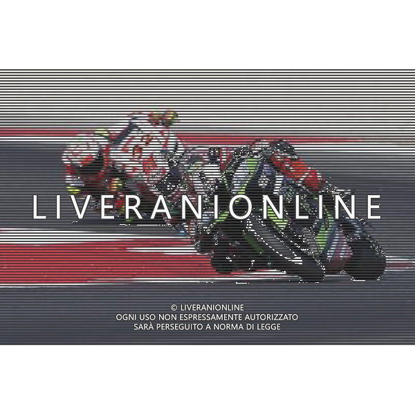 Misano - Campionato Mondiale Superbike 18/06/2017 nella foto: Jonathan Rea (kawasaki Racing team) Lorenzo Savadori (Milwaukee Aprilia) Â©Claudio Zamagni/Agenzia Aldo Liverani Jonathan Rea (kawasaki Racing team) Lorenzo Savadori (Milwaukee Aprilia)during Superbike World Championship Pirelli Riviera di Rimini Round at Misano World Circuit Marco Simoncelli June 18. 2017 in Misano Adriatico Photo credit by Claudio Zamagni/Aldo Liverani Photo Agency