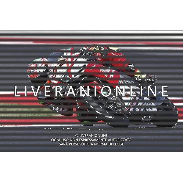 Misano - Campionato Mondiale Superbike 18/06/2017 nella foto: Lorenzo Savadori (Milwaukee Aprilia) Â©Claudio Zamagni/Agenzia Aldo Liverani Lorenzo Savadori (Milwaukee Aprilia) during Superbike World Championship Pirelli Riviera di Rimini Round at Misano World Circuit Marco Simoncelli June 18. 2017 in Misano Adriatico Photo credit by Claudio Zamagni/Aldo Liverani Photo Agency