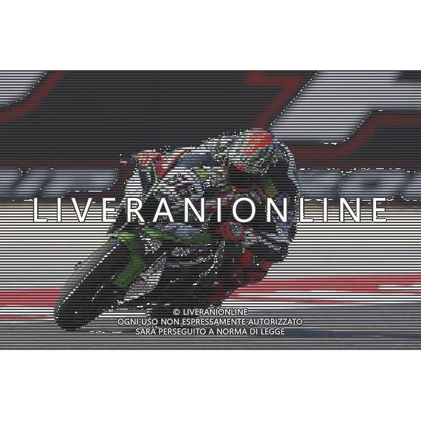 Misano - Campionato Mondiale Superbike 18/06/2017 nella foto: Tom Sykes (kawasaki Racing Team) Â©Claudio Zamagni/Agenzia Aldo Liverani Tom Sykes (kawasaki Racing Team) during Superbike World Championship Pirelli Riviera di Rimini Round at Misano World Circuit Marco Simoncelli June 18. 2017 in Misano Adriatico Photo credit by Claudio Zamagni/Aldo Liverani Photo Agency