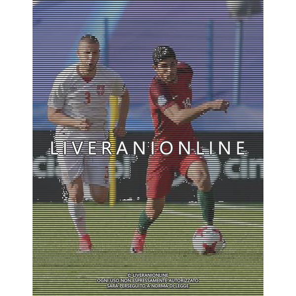 UEFA Campionato Europeo Under 21 Polonia 2017 Gruppo B Bydgoszcz (Polonia) - 17.06.2017 Portogallo-Serbia Nella Foto:Goncalo Guedes - Nemanja Antonov /Ph.Vitez-Ag. Aldo Liverani