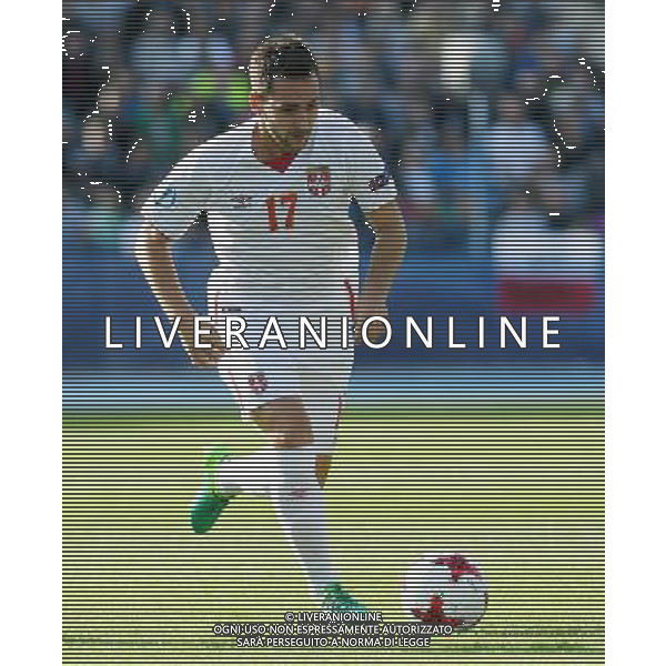 UEFA Campionato Europeo Under 21 Polonia 2017 Gruppo B Bydgoszcz (Polonia) - 17.06.2017 Portogallo-Serbia Nella Foto:Andrija Zivkovic /Ph.Vitez-Ag. Aldo Liverani