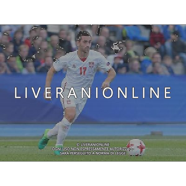 UEFA Campionato Europeo Under 21 Polonia 2017 Gruppo B Bydgoszcz (Polonia) - 17.06.2017 Portogallo-Serbia Nella Foto:Andrija Zivkovic /Ph.Vitez-Ag. Aldo Liverani