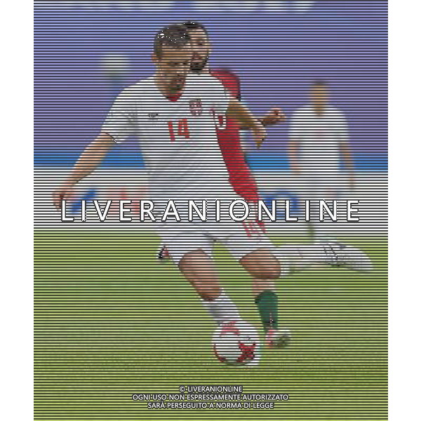 UEFA Campionato Europeo Under 21 Polonia 2017 Gruppo B Bydgoszcz (Polonia) - 17.06.2017 Portogallo-Serbia Nella Foto:Vukasin Jovanovic /Ph.Vitez-Ag. Aldo Liverani