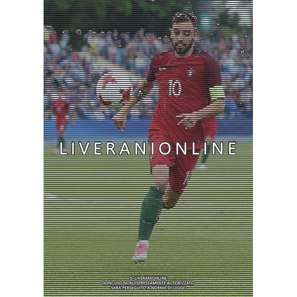 UEFA Campionato Europeo Under 21 Polonia 2017 Gruppo B Bydgoszcz (Polonia) - 17.06.2017 Portogallo-Serbia Nella Foto:Bruno Fernandes /Ph.Vitez-Ag. Aldo Liverani