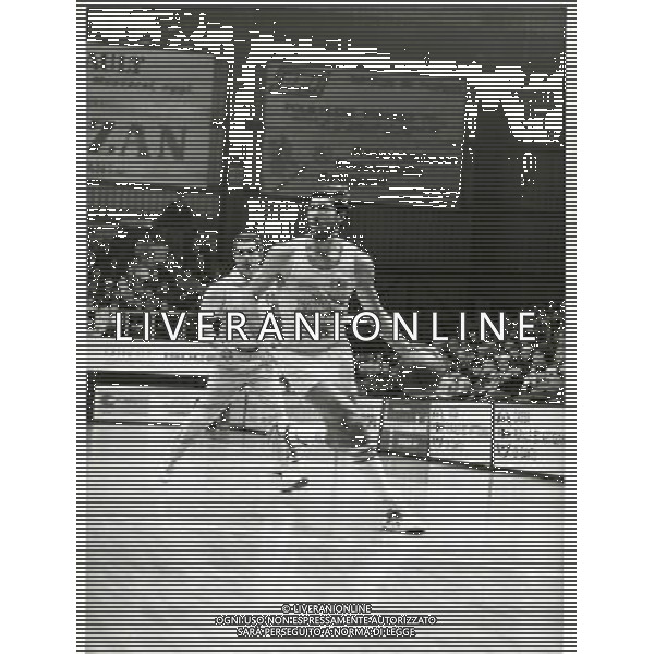 RETROSPETTIVA ANTONELLO RIVA BASKET NELLA FOTO ANTONELLO RIVA CON LA MAGLIA DELLA VISMARA CANTU AG ALDO LIVERANI SAS