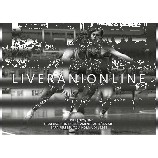 RETROSPETTIVA ANTONELLO RIVA BASKET NELLA FOTO ANTONELLO RIVA CON LA MAGLIA DELLA JOLLY COLOMBANI CANTU AG ALDO LIVERANI SAS
