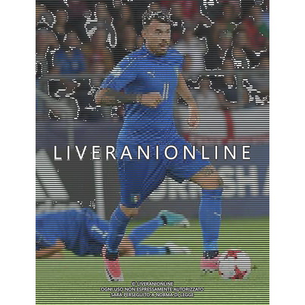 UEFA Campionato Europeo Under 21 Polonia 2017 Gruppo C Krakow (Polonia) - 18.06.2017 Danimarca-Italia Nella Foto: Andrea Petagna /Ph.Vitez-Ag. Aldo Liverani