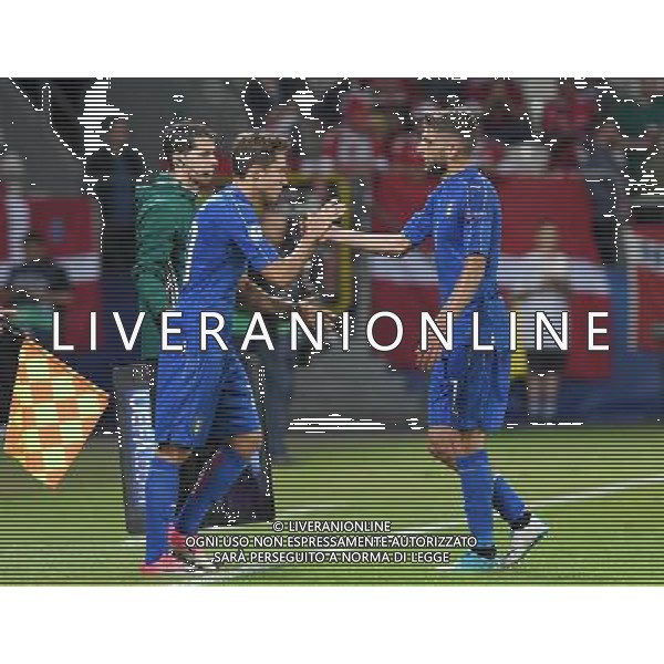 UEFA Campionato Europeo Under 21 Polonia 2017 Gruppo C Krakow (Polonia) - 18.06.2017 Danimarca-Italia Nella Foto: sostituzione di domenico berardi con Federico Chiesa /Ph.Vitez-Ag. Aldo Liverani