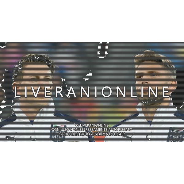 UEFA Campionato Europeo Under 21 Polonia 2017 Gruppo C Krakow (Polonia) - 18.06.2017 Danimarca-Italia Nella Foto:Federico Bernardeschi e Domenico Berardi /Ph.Vitez-Ag. Aldo Liverani