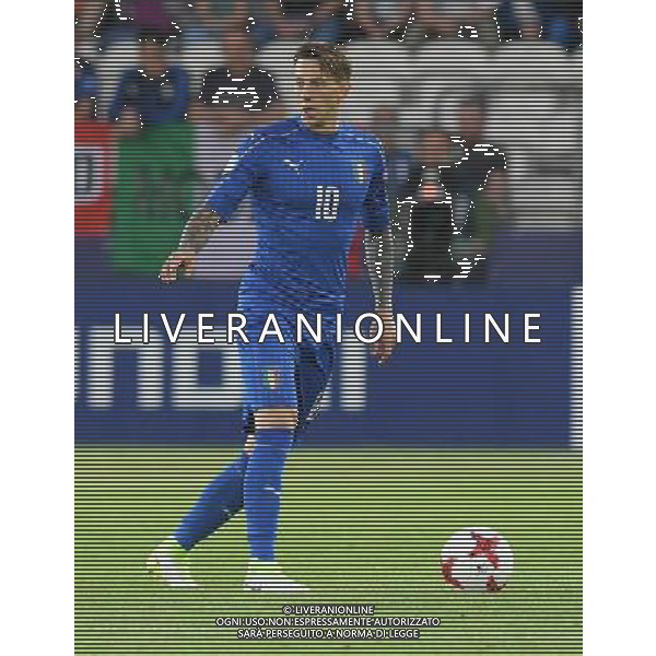 UEFA Campionato Europeo Under 21 Polonia 2017 Gruppo C Krakow (Polonia) - 18.06.2017 Danimarca-Italia Nella Foto:Federico Bernardeschi /Ph.Vitez-Ag. Aldo Liverani