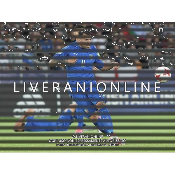 UEFA Campionato Europeo Under 21 Polonia 2017 Gruppo C Krakow (Polonia) - 18.06.2017 Danimarca-Italia Nella Foto:Andrea Petagna /Ph.Vitez-Ag. Aldo Liverani